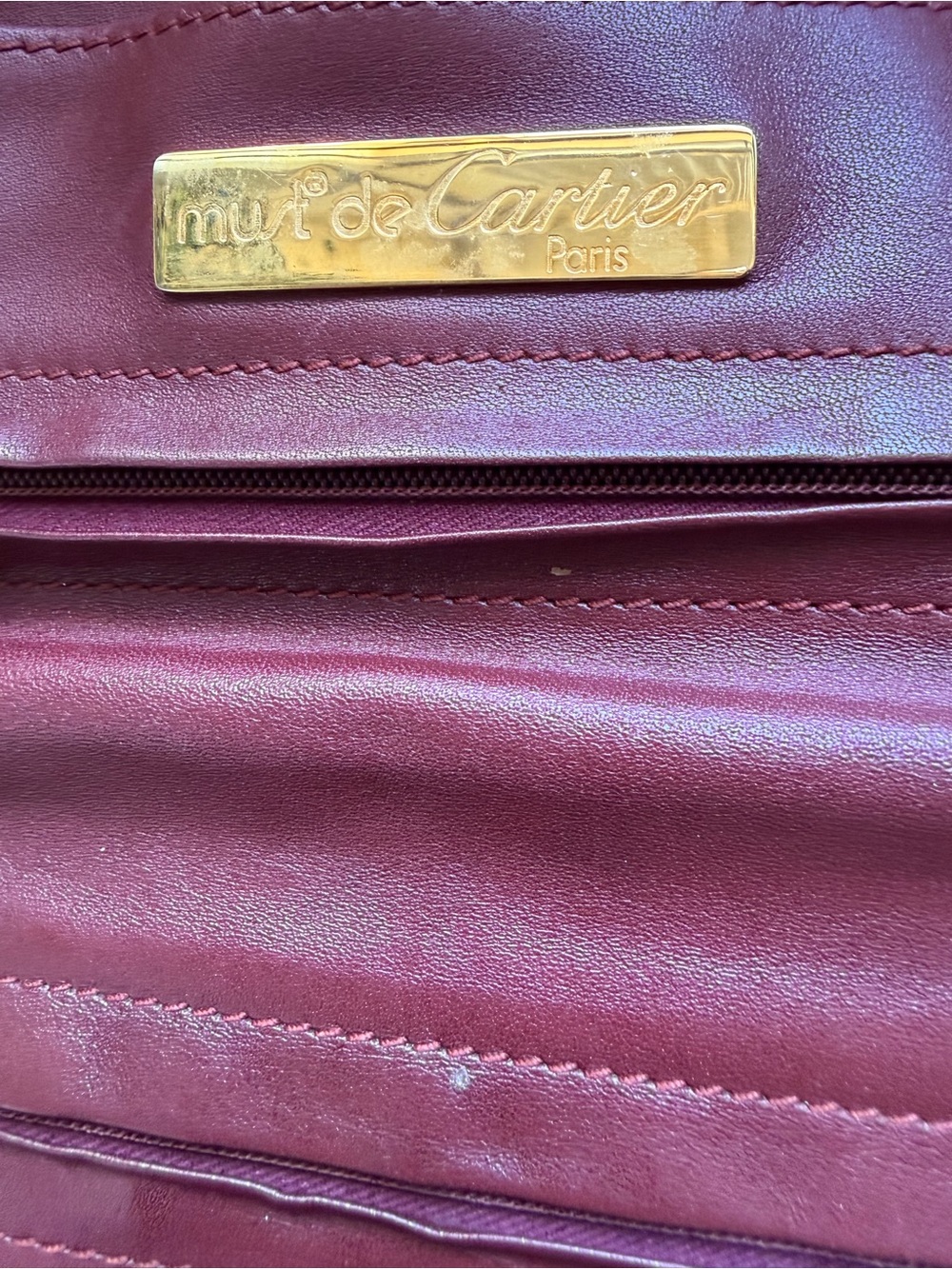 Rare Vintage Cartier Leather Jewelry roll - Picture 10 of 15